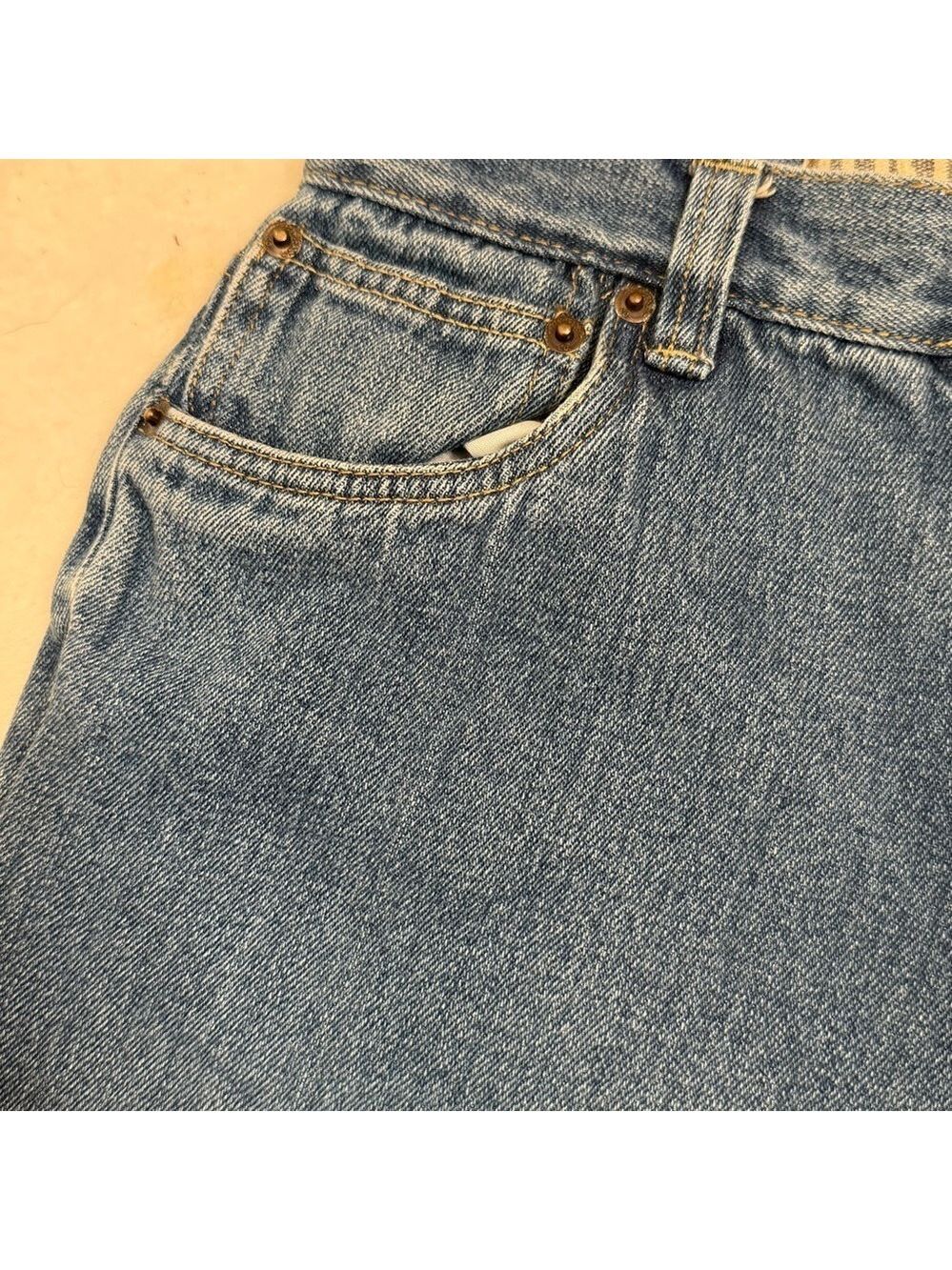 Y2K Baggy Jeans, Wide Leg, Mid Rise, Carpenter/Skater style, Petite/Ankle Crop - Picture 4 of 12